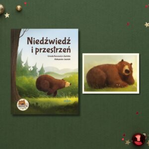 Książka „Niedźwiedź i przestrzeń” + pocztówka