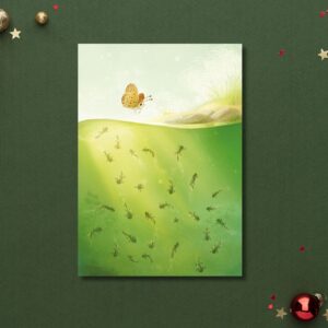 Plakat „Motyl i kijanki”