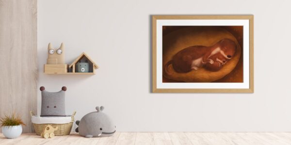 Plakat „Łasiczka i mama” - obrazek 2