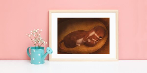 Plakat „Łasiczka i mama” - obrazek 3