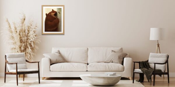 Plakat „Niedźwiedź i mrówka” - obrazek 4
