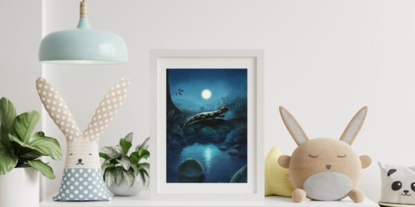 Plakat „Salamandra i strumyk” - obrazek 3