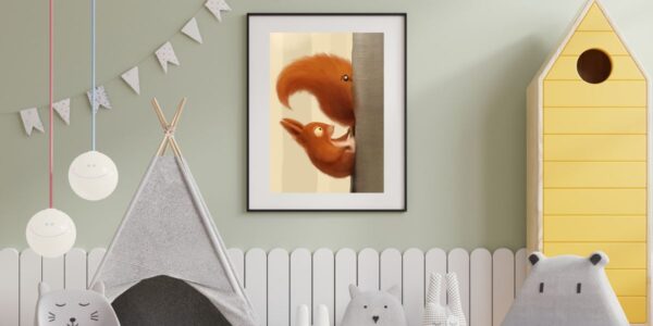 Plakat „Wiewiórka i mrówka” - obrazek 2