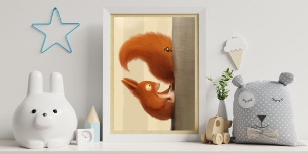 Plakat „Wiewiórka i mrówka” - obrazek 3