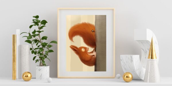 Plakat „Wiewiórka i mrówka” - obrazek 5