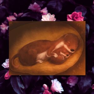 Plakat „Łasiczka i mama”
