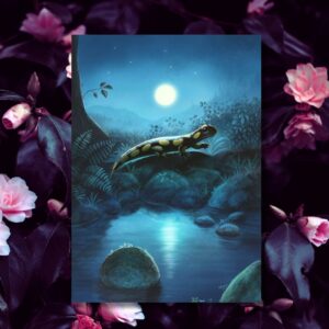 Plakat „Salamandra i strumyk”