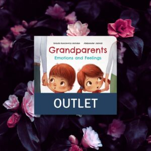 Lekko uszkodzona książka „Grandparents: Emotions and Feelings”