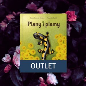 Lekko uszkodzona książka „Plany i plamy”