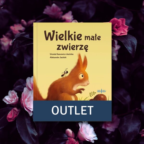 Lekko uszkodzona książka „Wielkie małe zwierzę”